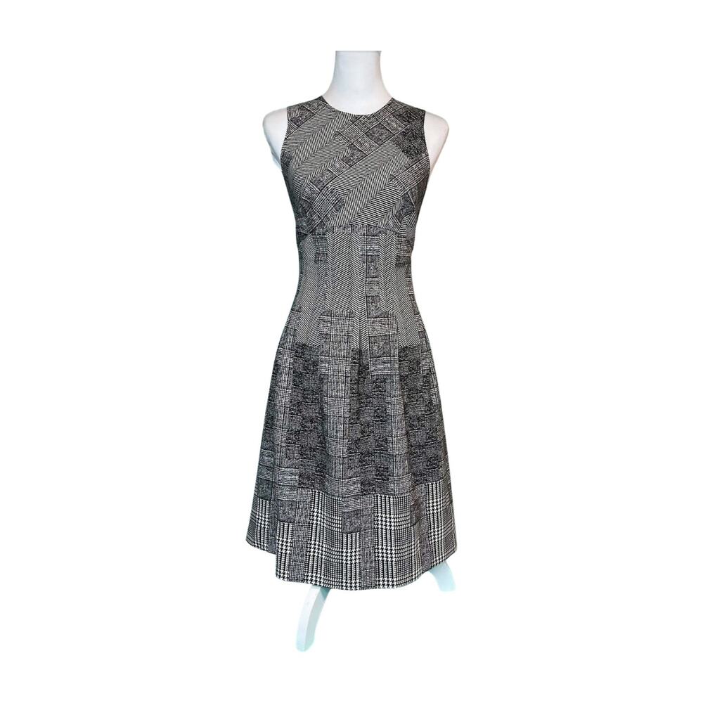 H&M Black and White Mini Dress